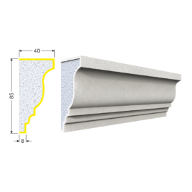 Profil Decorativ A-102 (85*40*2000)
