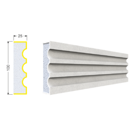 Profil Decorativ A-103 (100*25*2000)