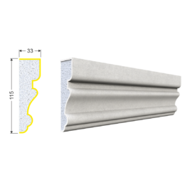 Profil Decorativ A-201 (115*33*2000)