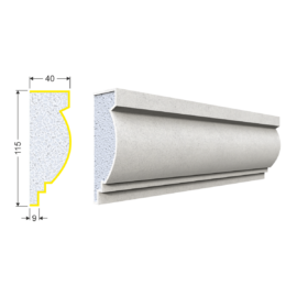 Profil Decorativ A-202 (115*41*2000)