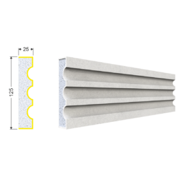 Profil Decorativ A-203 (125*25*2000)